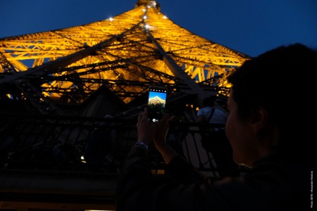 Eiffel Tower at night
