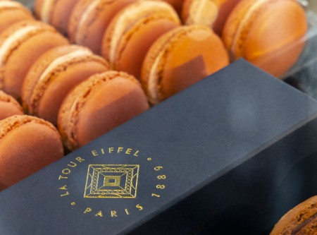 Pierre Hermé Macarons at the Eiffel Tower