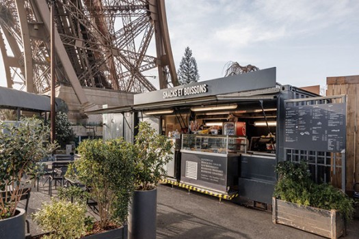 Foto del buffet del piazzale
